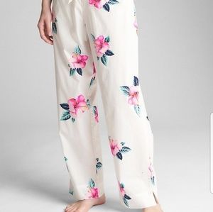 Gap poplin pajama pants